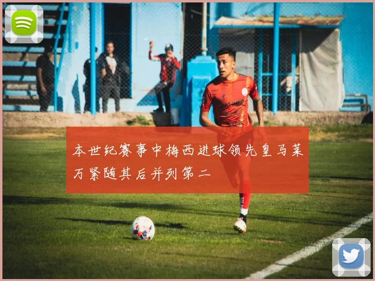 本世纪赛事中梅西进球领先皇马莱万紧随其后并列第二